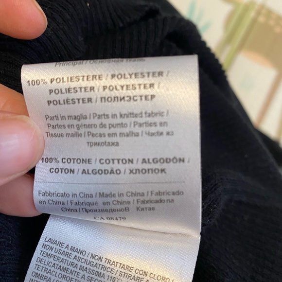 Twin Set By Simona Barbieri Black Sheer Blouse - Picture 8 of 9